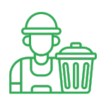 回収・清掃作業